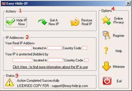 Hide IP address PC anda